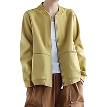 Amazon | [アパンプ] ブルゾン ジャケット ジップ アウター ノー
